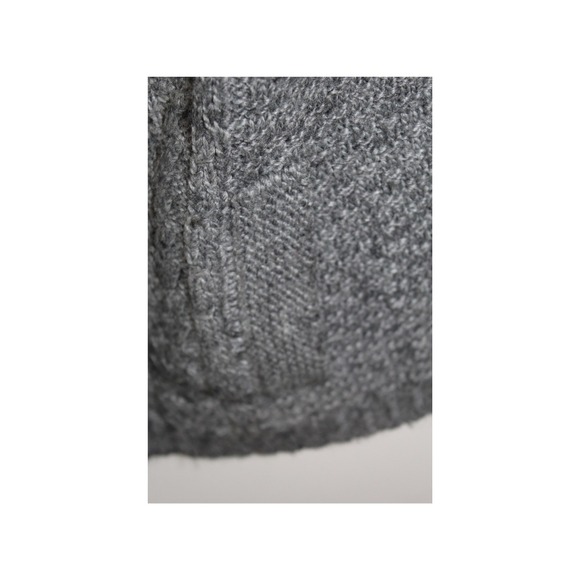RACHEL ROY OFF‎ THE SHOULDER GRAY CABLE SWEATER WOMEN'S SIZE SMALL - Picture 4 of 6